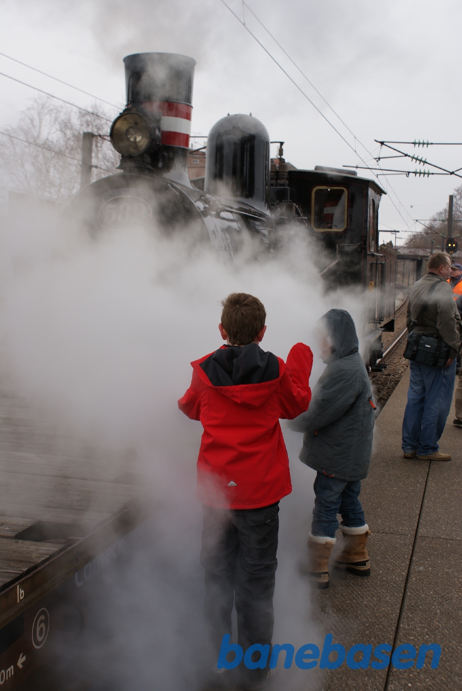 K582 på prøvetur på Kystbanen K582 på prøvetur på Kystbanen