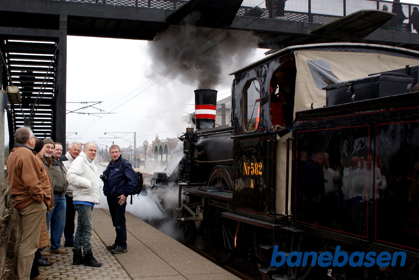 K582 på prøvetur på Kystbanen K582 på prøvetur på Kystbanen