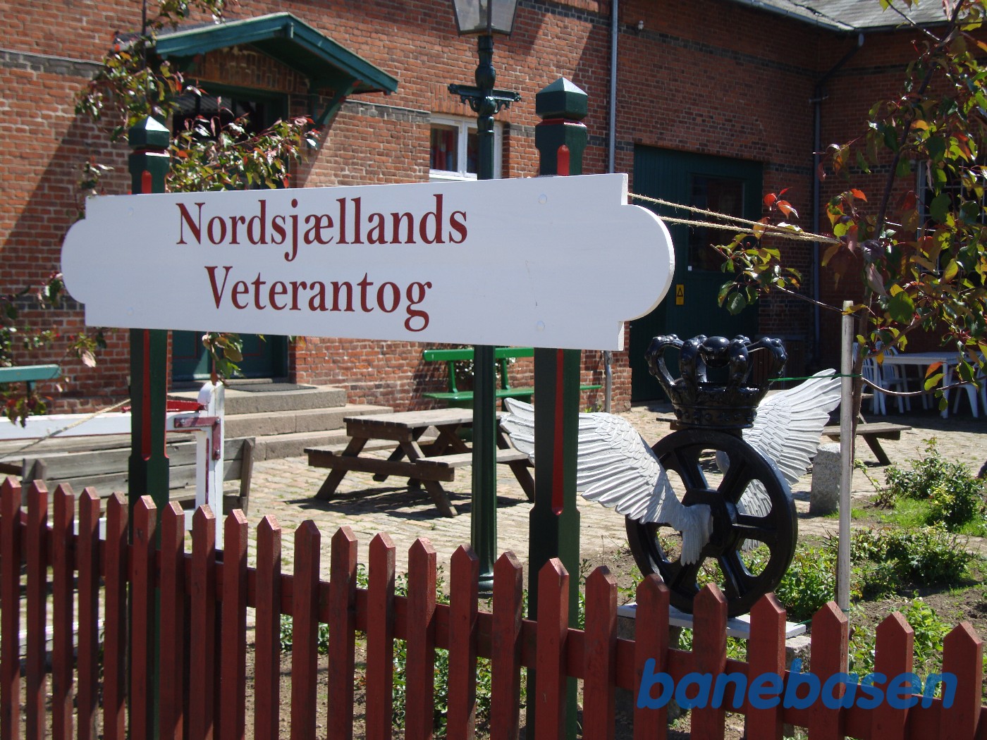 Nordsjællands Veterantog skilt i Græsted Nordsjællands Veterantog skilt i Græsted