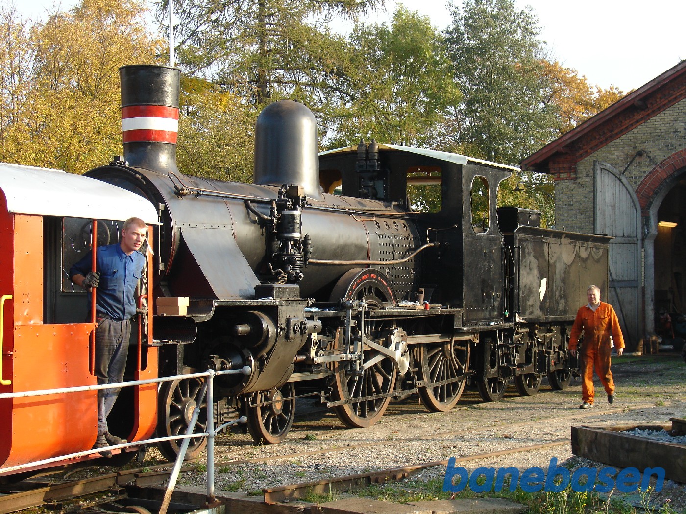 K582 udenfor remisen i Rungsted K582 udenfor remisen i Rungsted