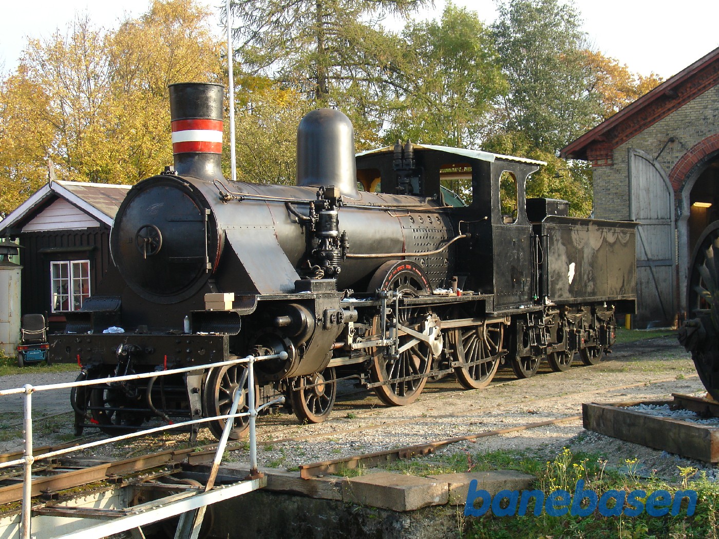 K582 udenfor remisen i Rungsted K582 udenfor remisen i Rungsted