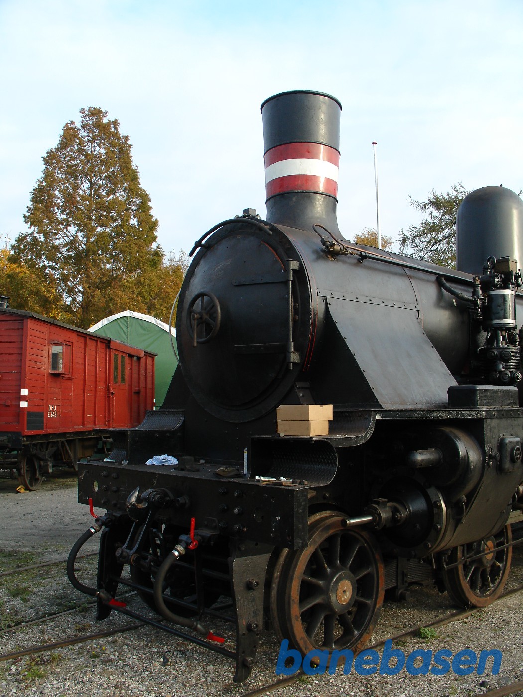 K582 udenfor remisen i Rungsted K582 udenfor remisen i Rungsted