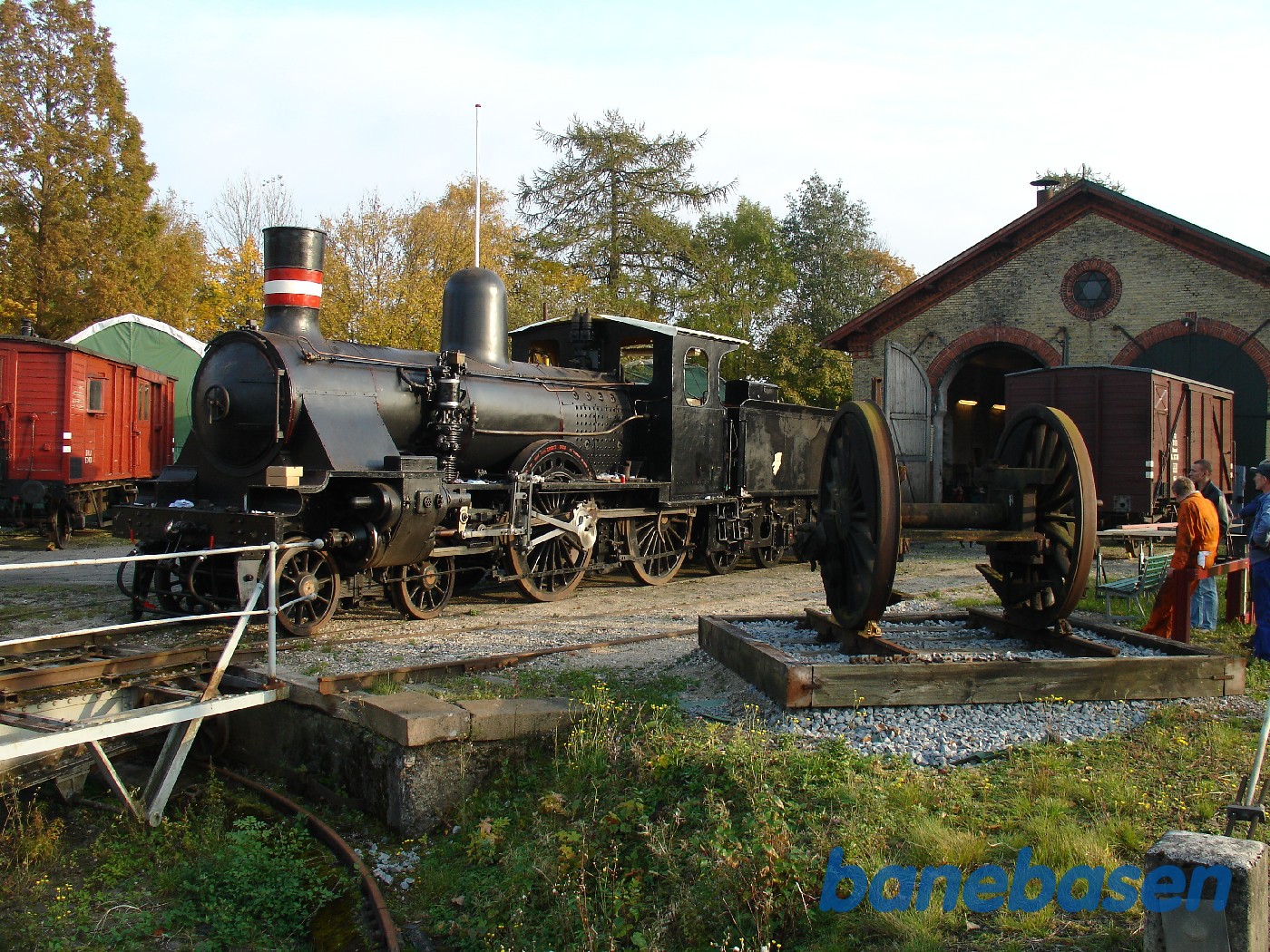 K582 udenfor remisen i Rungsted K582 udenfor remisen i Rungsted