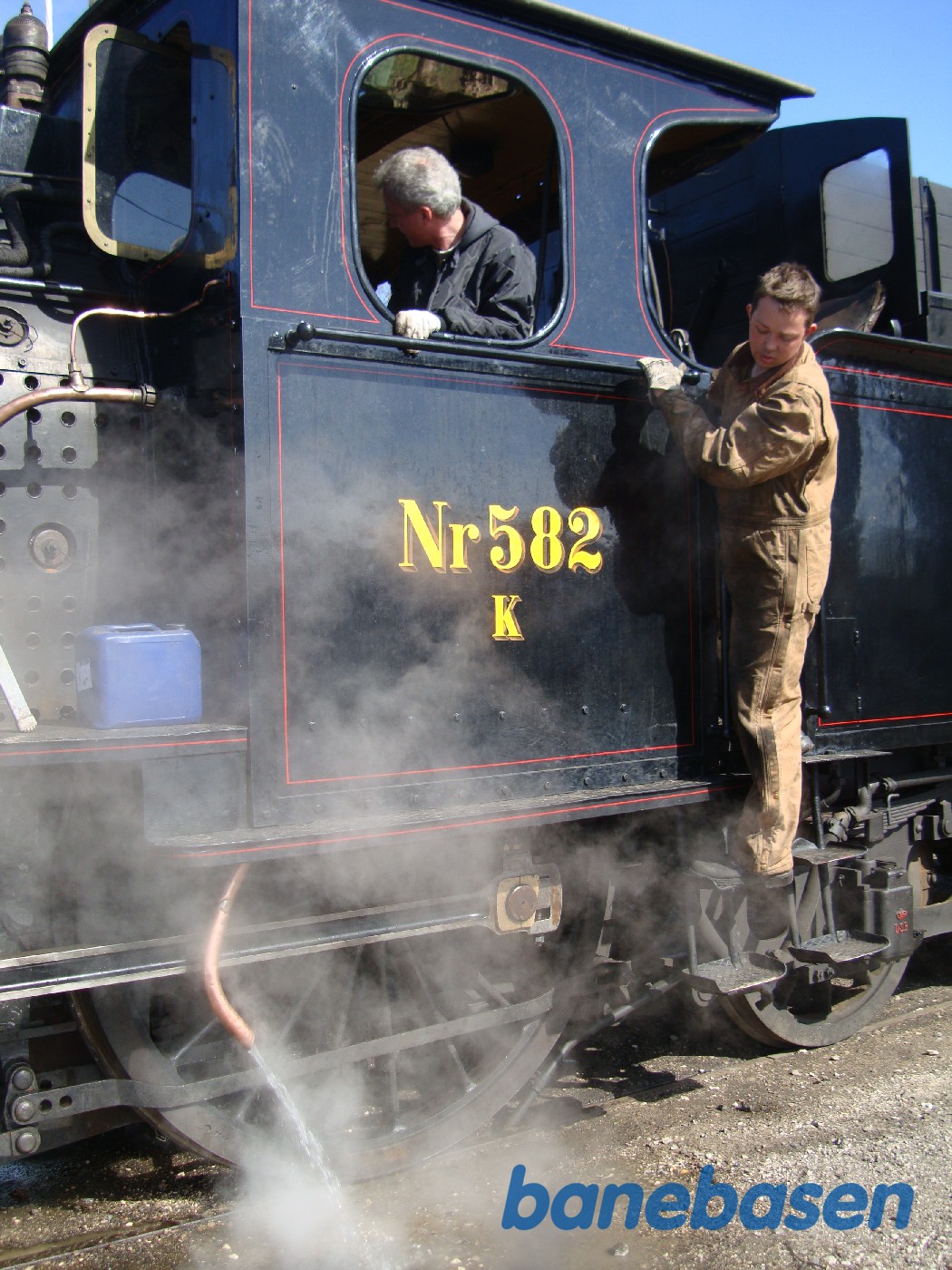 K582 foran remisen i Rungsted K582 foran remisen i Rungsted