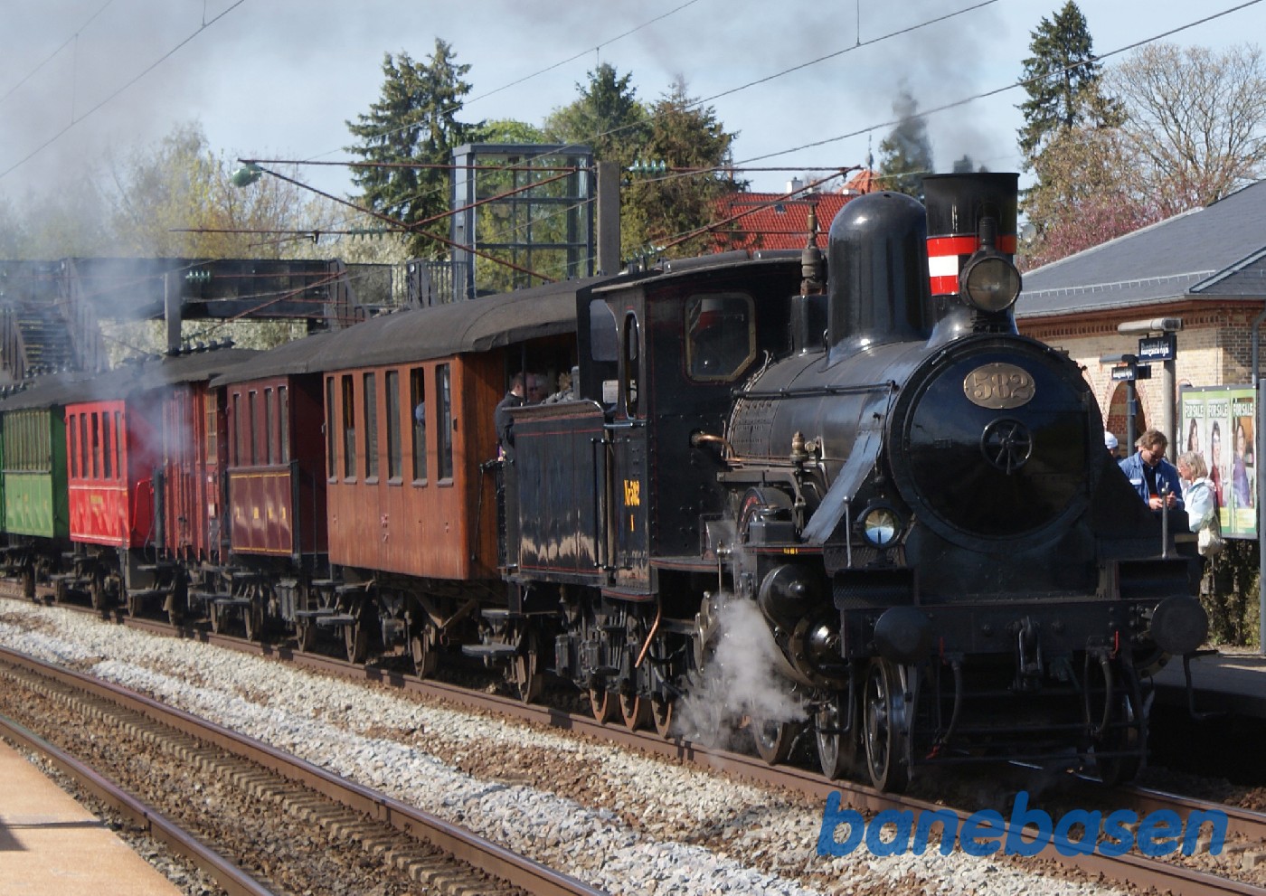 K582 i fart på Kystbanen K582 i fart på Kystbanen