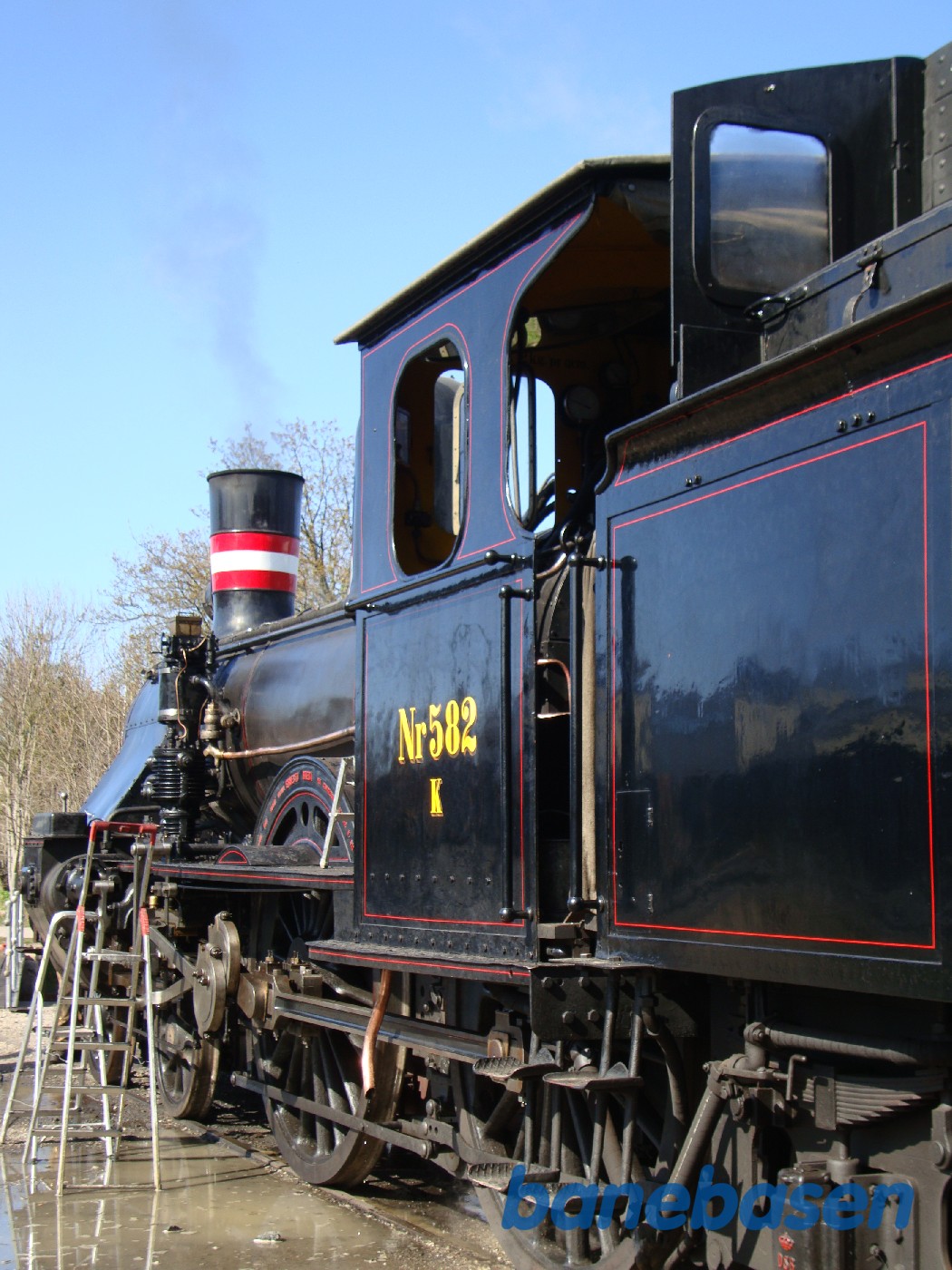 K582 foran remisen i Rungsted K582 foran remisen i Rungsted