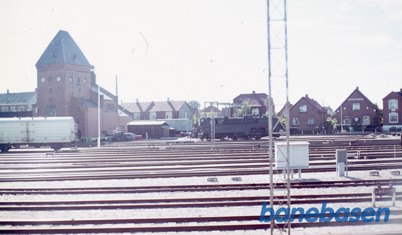 Remiseanlæg med mange spor Remiseanlæg med mange spor