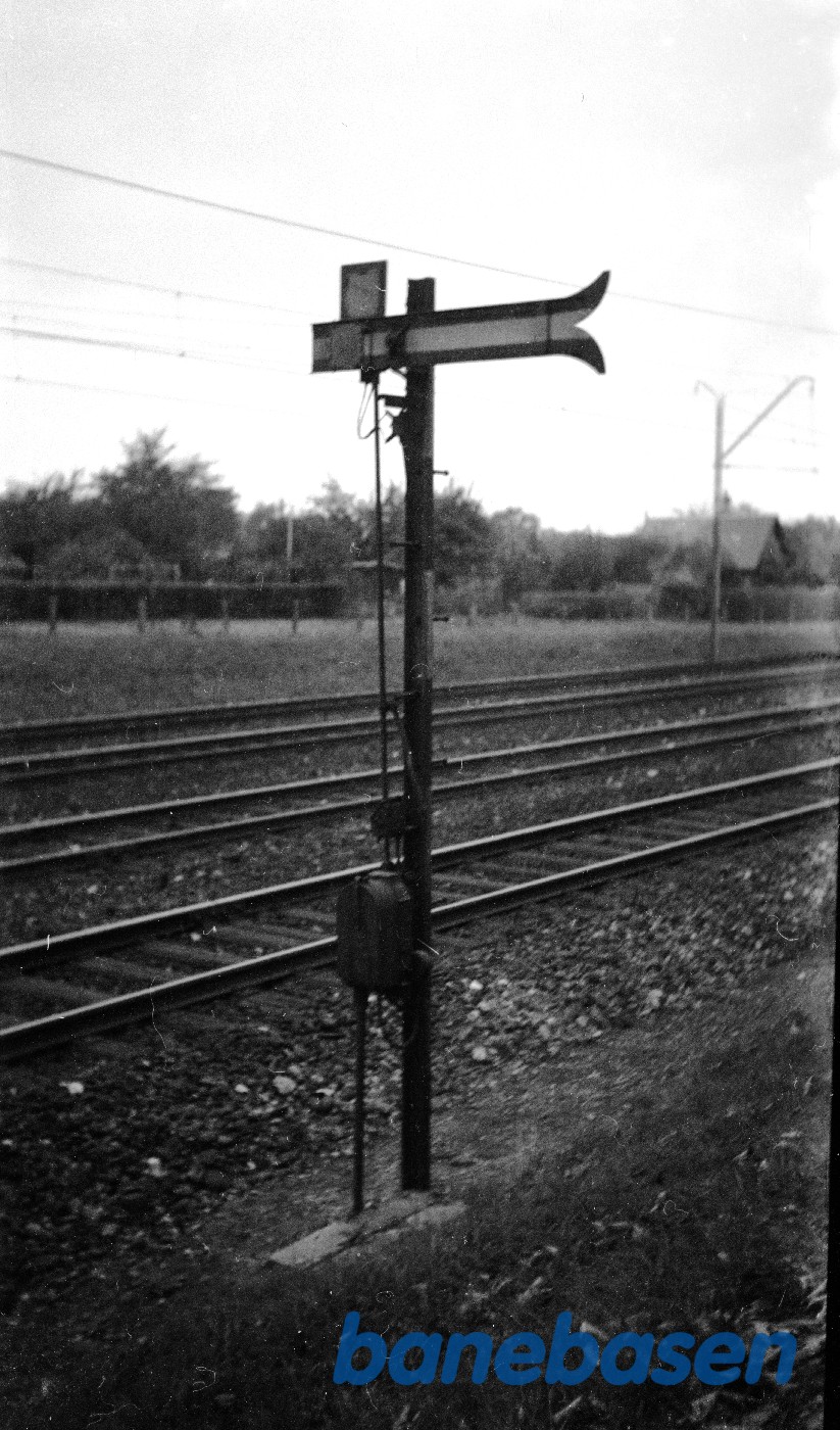 Signaler i sydenden af Hellerup station Signaler i sydenden af Hellerup station