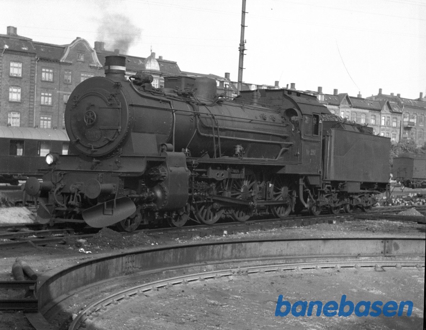 DSB T 297 ved drejeskiven DSB T 297 ved drejeskiven