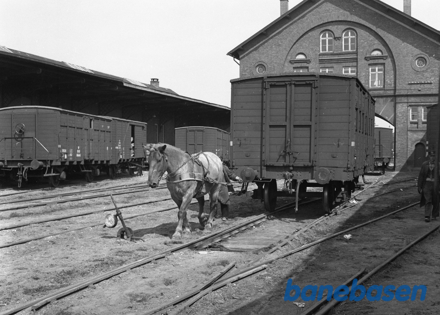 DSB Rangerhest i gang med QR 35763 DSB Rangerhest i gang med QR 35763