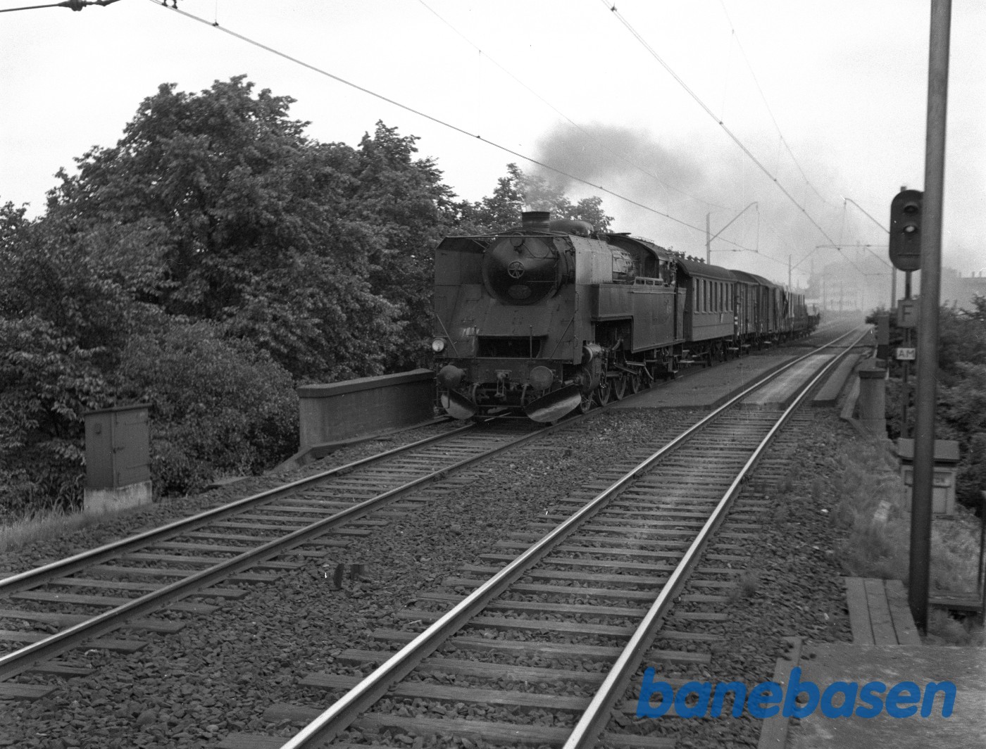 DSB S 737 med tog 3148 DSB S 737 med tog 3148