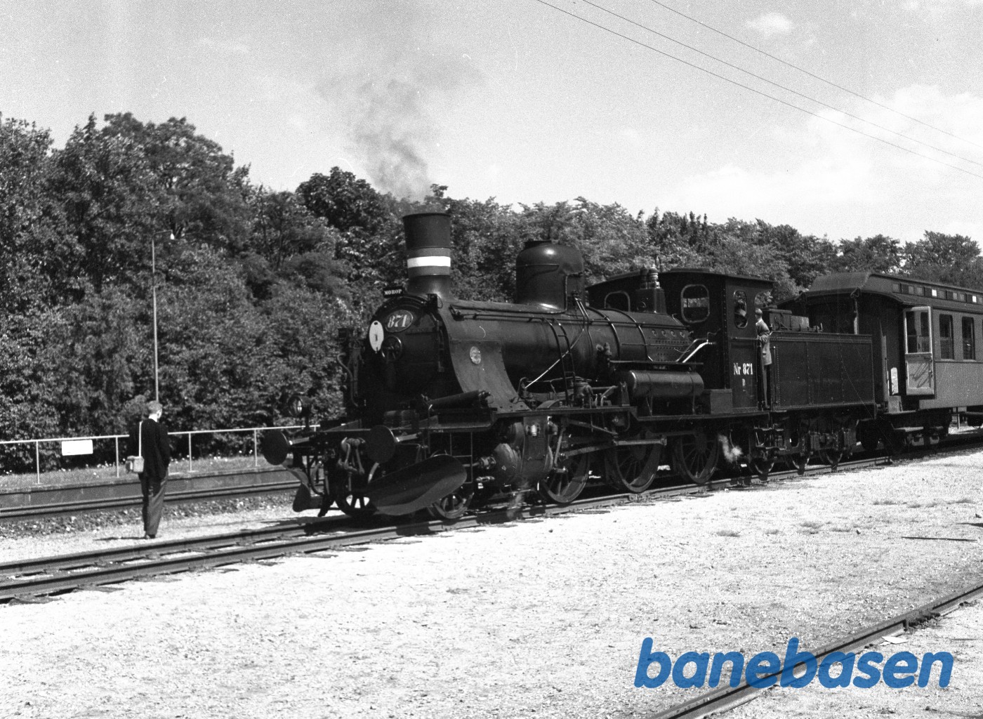 DSB D 871 med MOROP-særtog DSB D 871 med MOROP-særtog