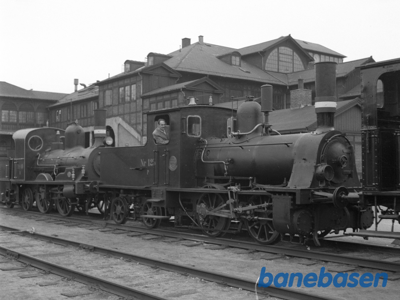 DSB P 125 med Lkf de Herder ved regulatoren DSB P 125 med Lkf de Herder ved regulatoren