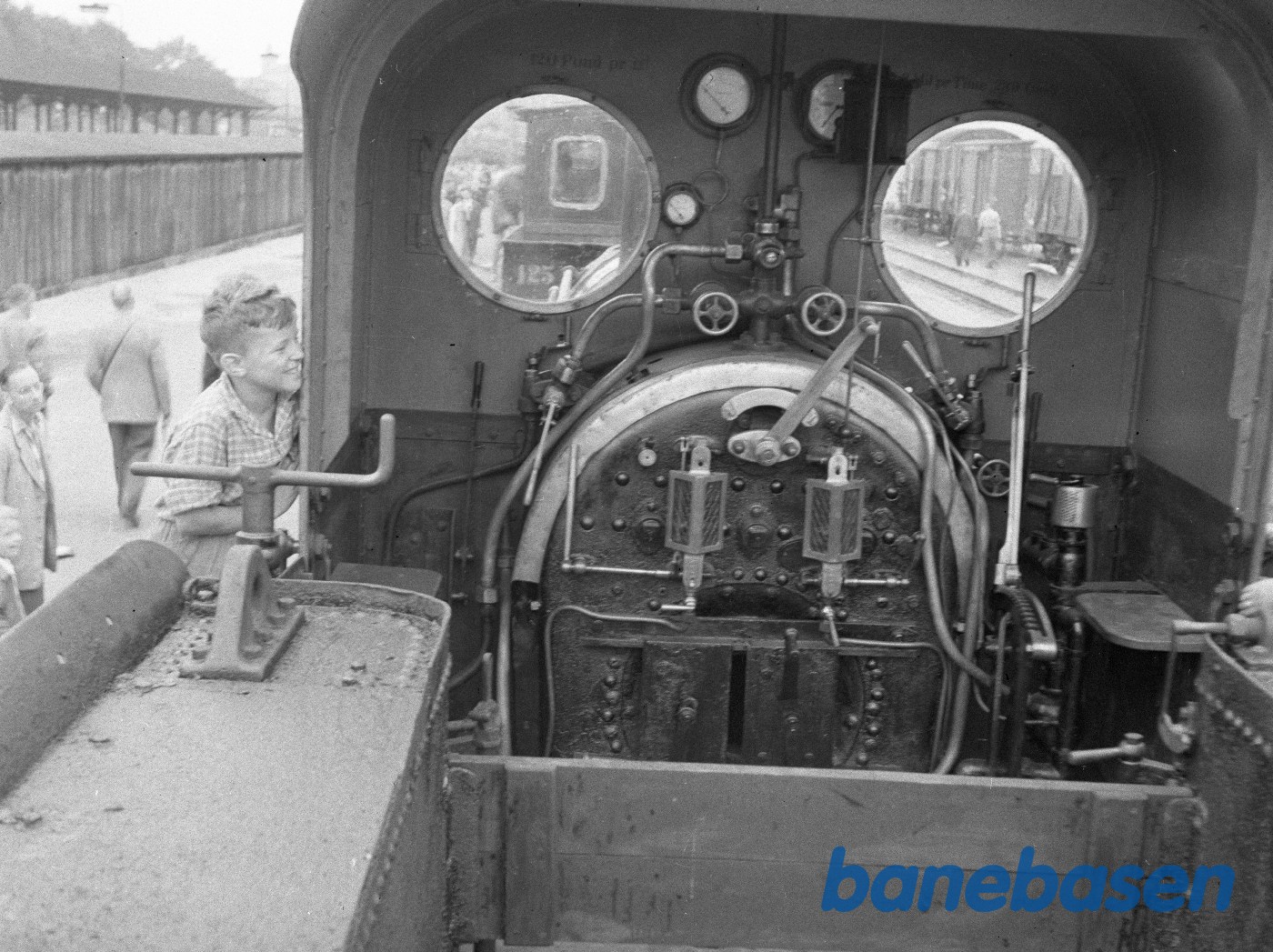 DSB H 40 detail af bagkedel DSB H 40 detail af bagkedel