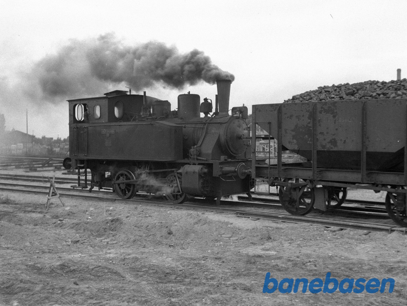 Valby Gasværk 5 med kultog Valby Gasværk 5 med kultog