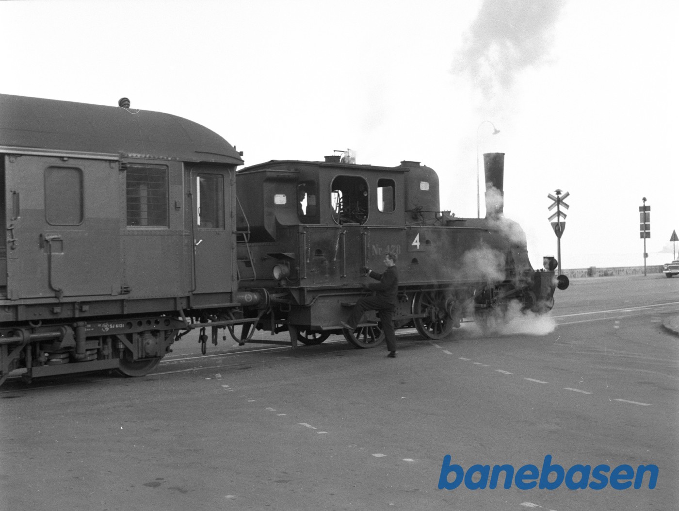 DSB F 478 rangerer færgen DSB F 478 rangerer færgen