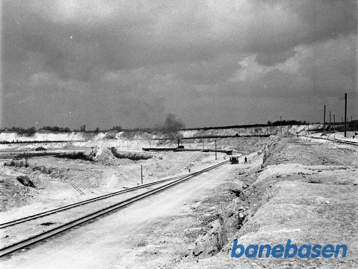 FJ Udsigt over bruddet med bla Nr I FJ Udsigt over bruddet med bla Nr I