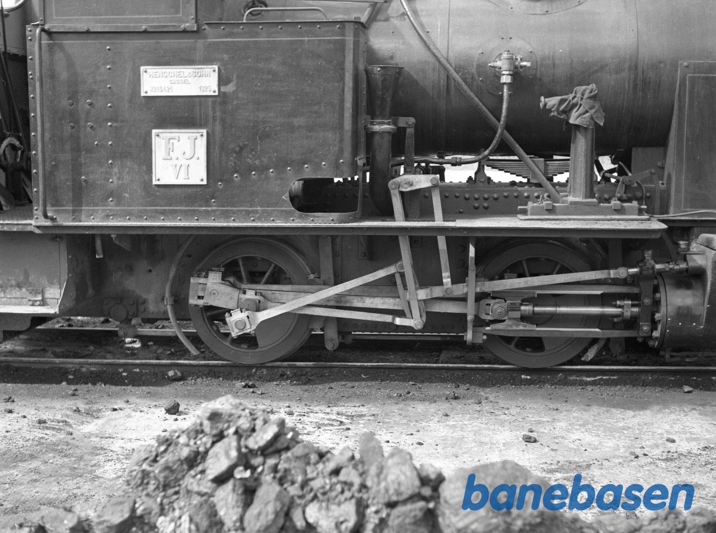FJ VI detail af undervogn FJ VI detail af undervogn