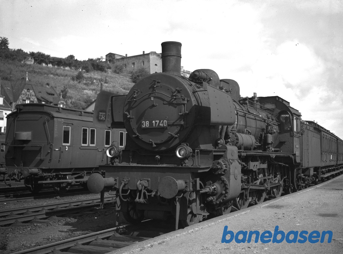 Damplokomotiv BR 38 nr 1740 Damplokomotiv BR 38 nr 1740