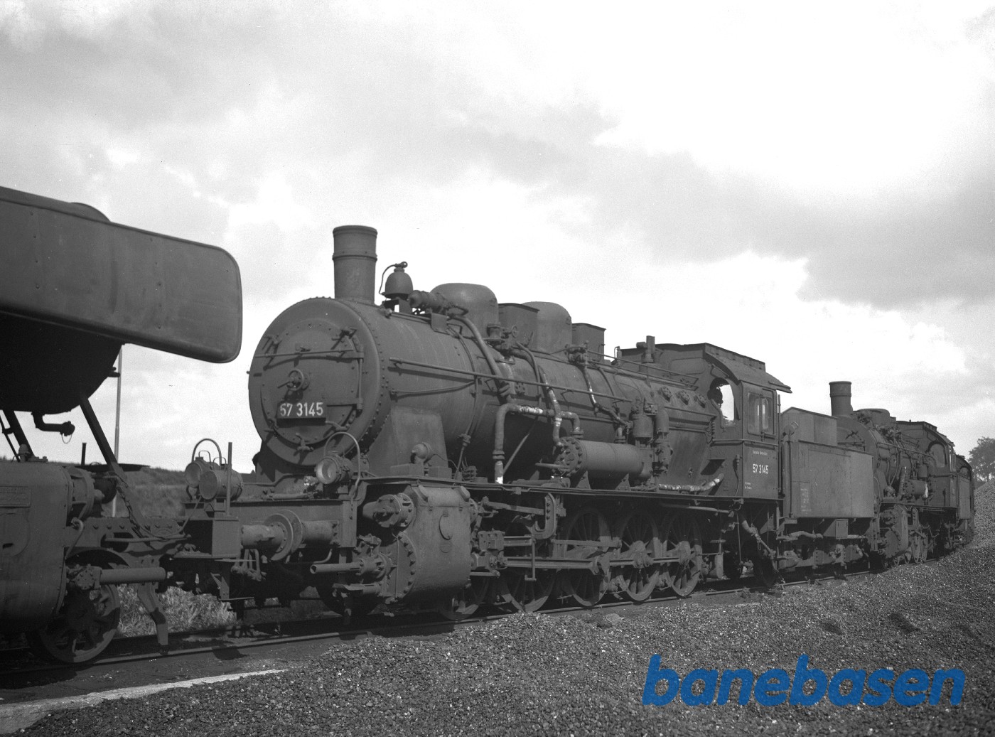 Damplokomotiv BR 57 nr 3145 Damplokomotiv BR 57 nr 3145