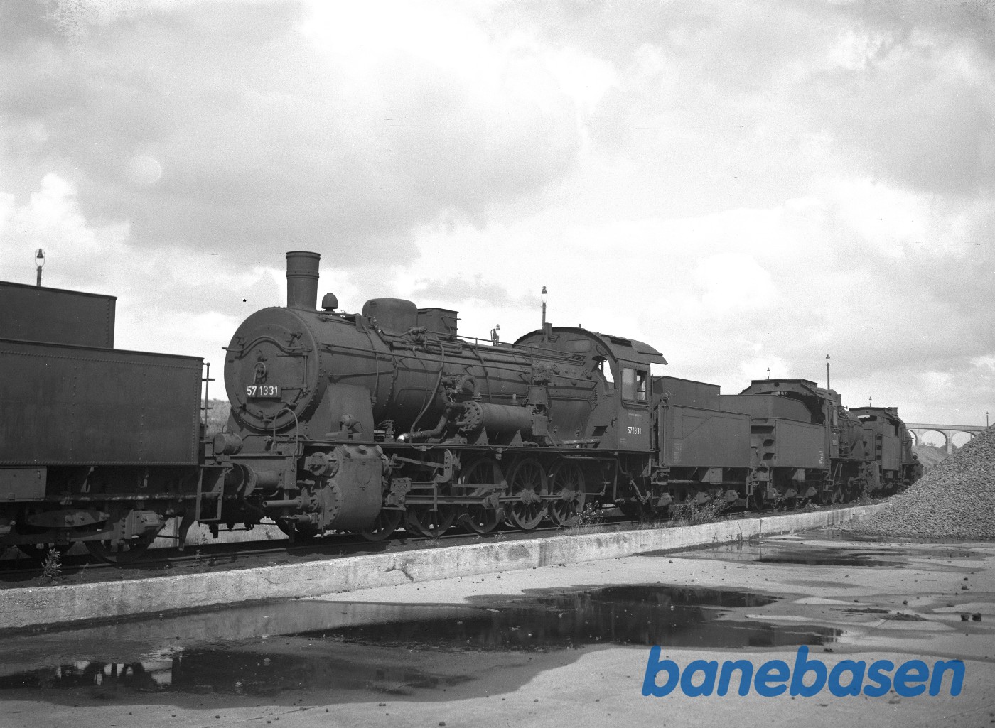 Damplokomotiv BR 57 nr 3145 Damplokomotiv BR 57 nr 3145