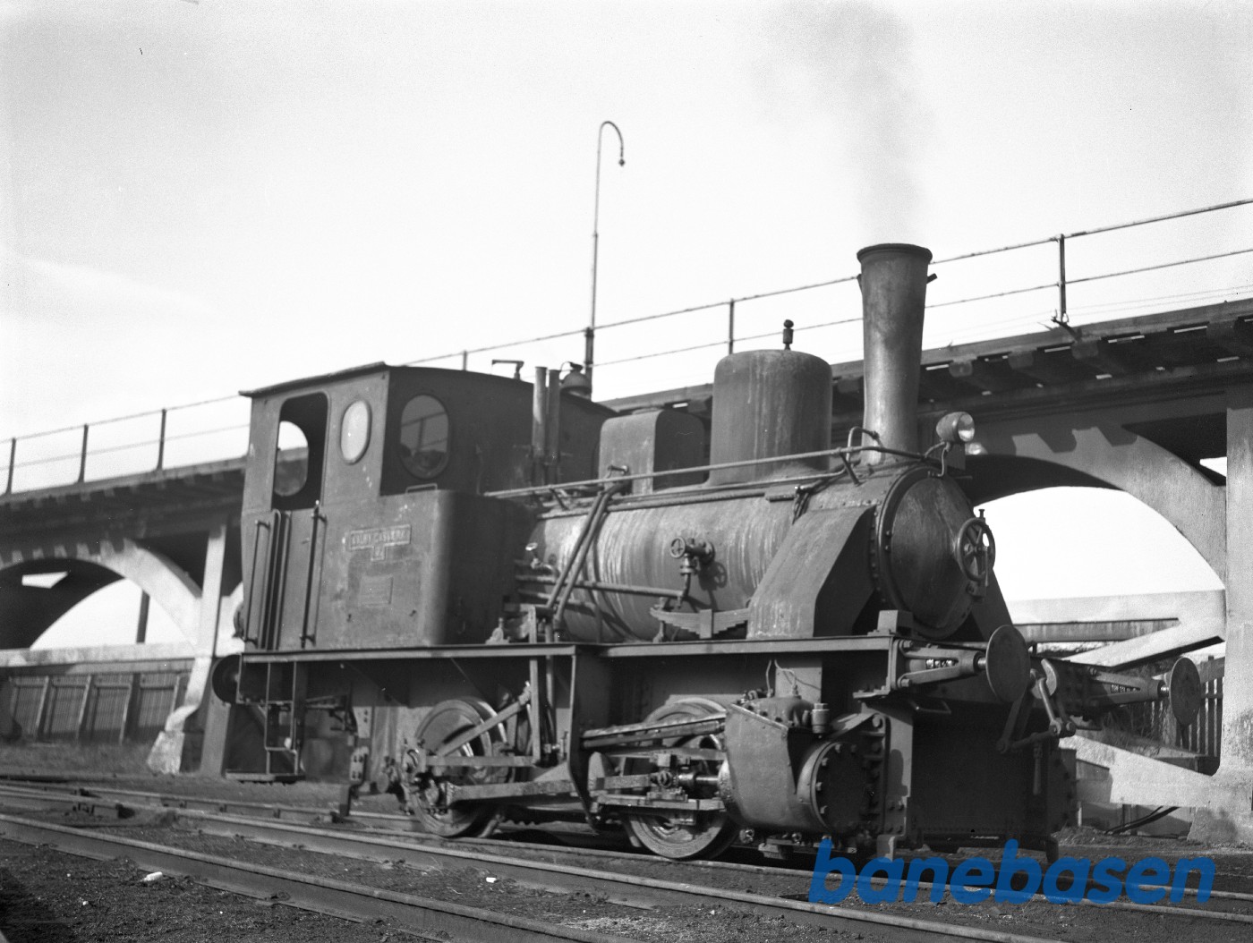 Valby gasværk. Damplokomotv nr 2 Valby gasværk. Damplokomotv nr 2