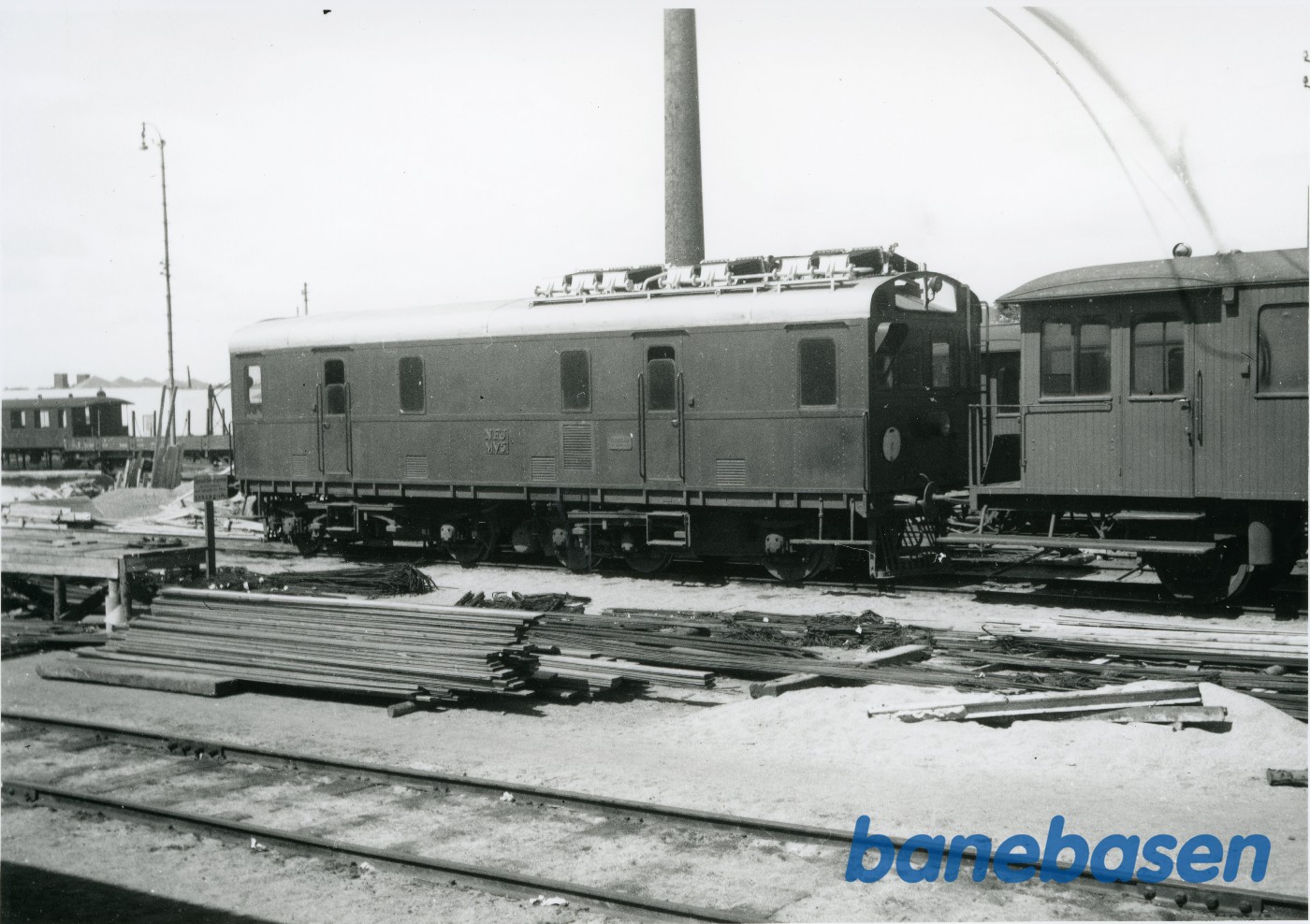 Motorlokomotiv NFJ MV 5 i Odense Motorlokomotiv NFJ MV 5 i Odense