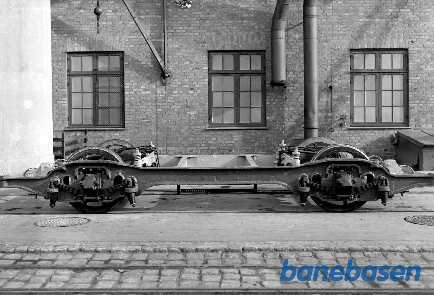 Stålstøbt undervogn Stålstøbt undervogn