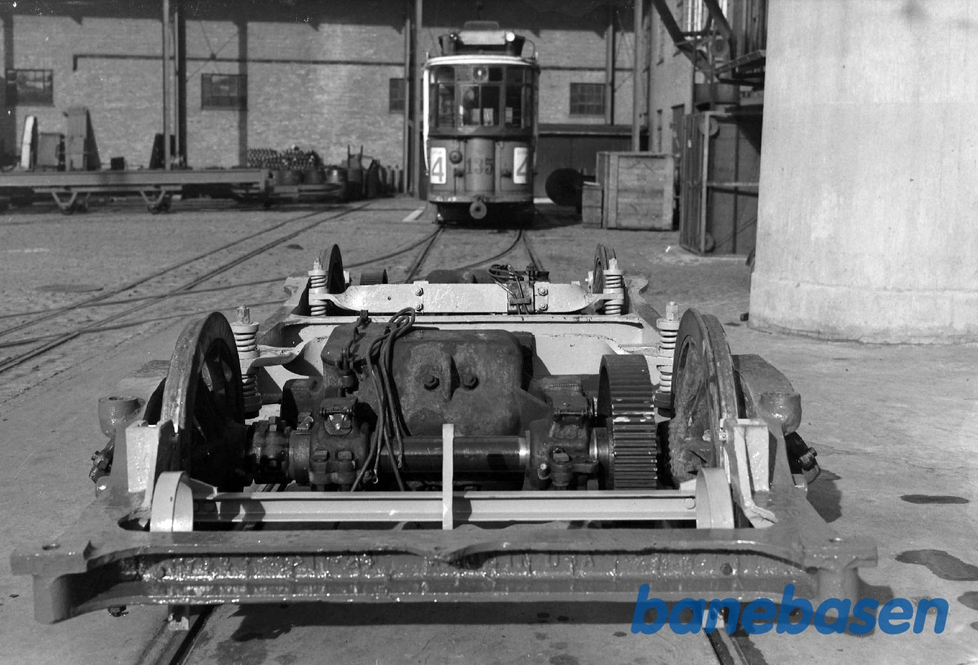 Stålstøbt undervogn Stålstøbt undervogn