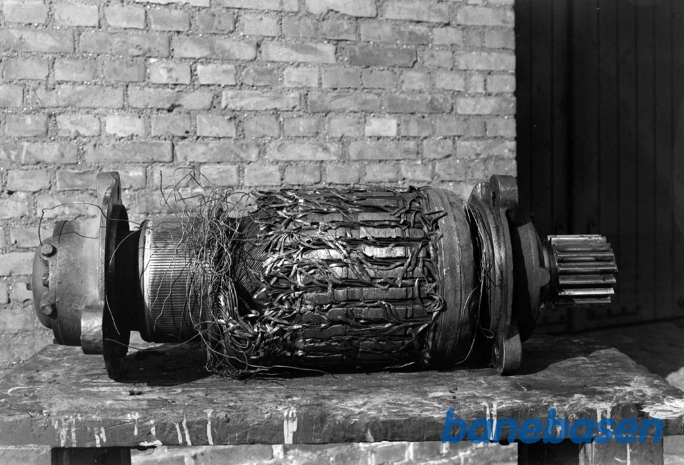 Defekt anker, motor D14/20 Defekt anker, motor D14/20