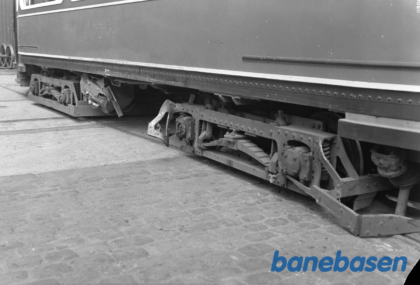 Bogie beskadiget Bogie beskadiget
