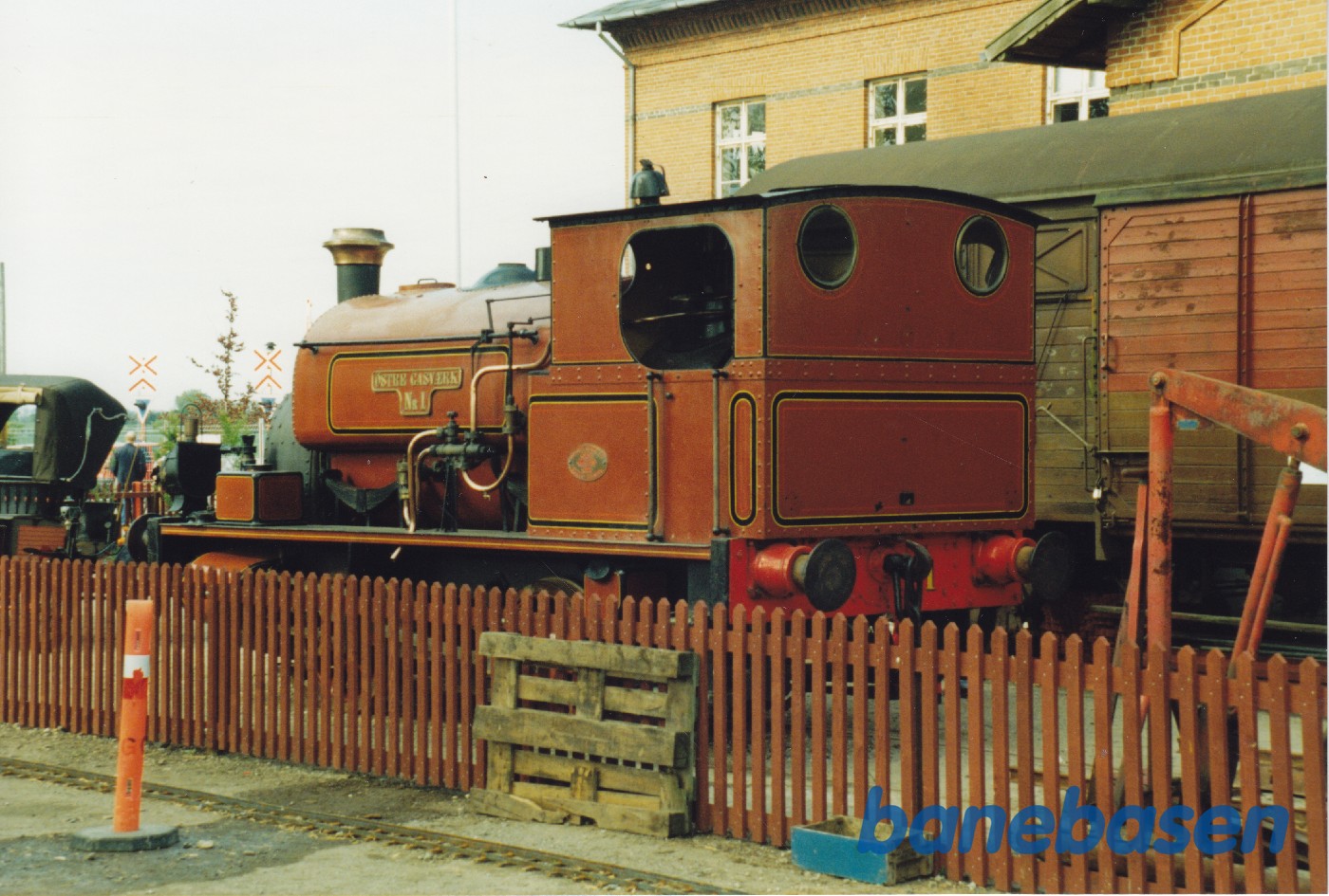 Det lille lokomotiv ØG1 udstillet Det lille lokomotiv ØG1 udstillet