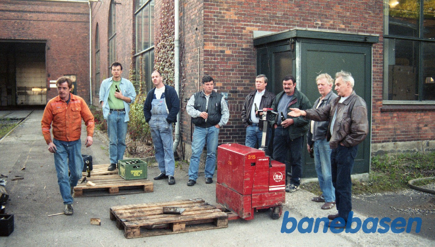 1307 fyres op inde på Centralværkstedet 1307 fyres op inde på Centralværkstedet