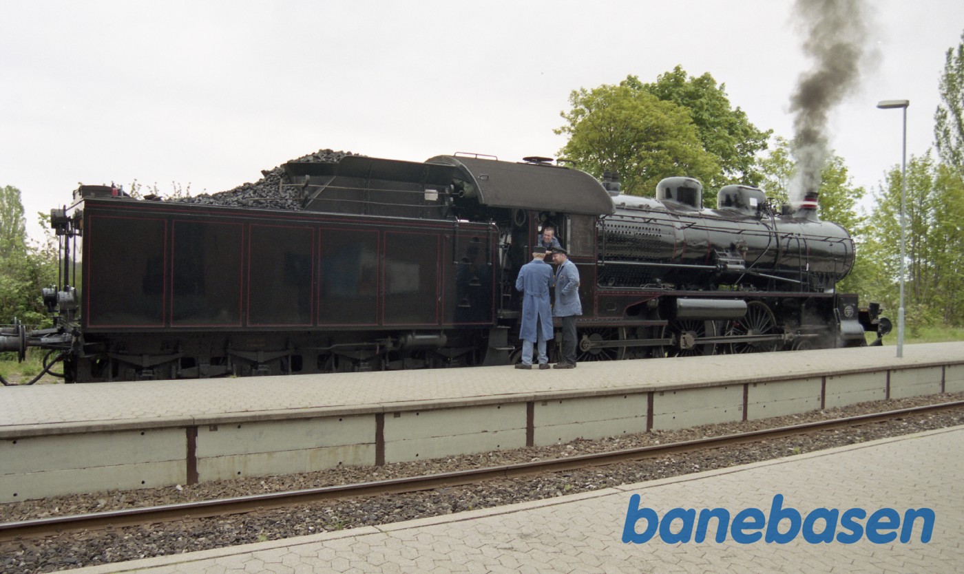 Jernbanemuseets lokomotiv holder i spor 2 Jernbanemuseets lokomotiv holder i spor 2