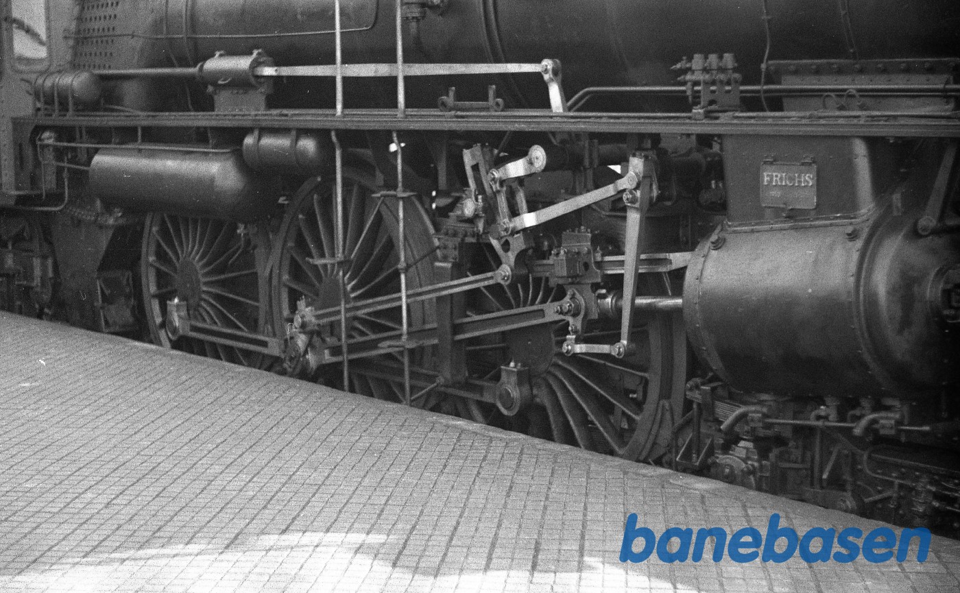 Damplokomotiv på København H Damplokomotiv på København H