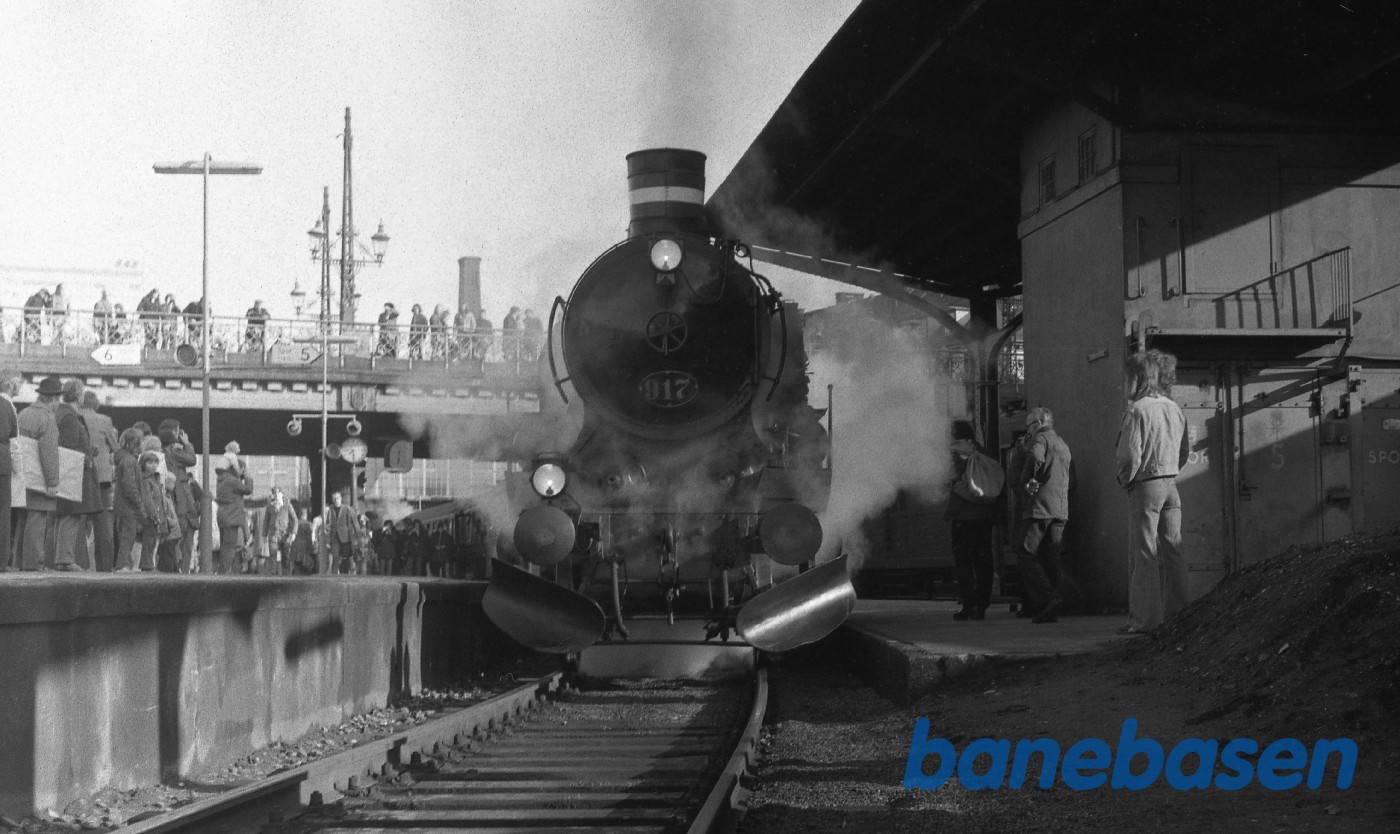 Damplokomotiv på København H Damplokomotiv på København H