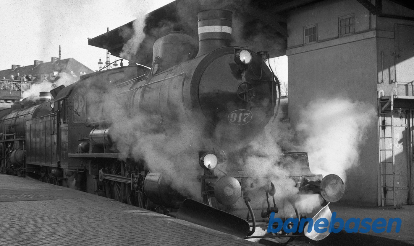 Damplokomotiv på København H Damplokomotiv på København H