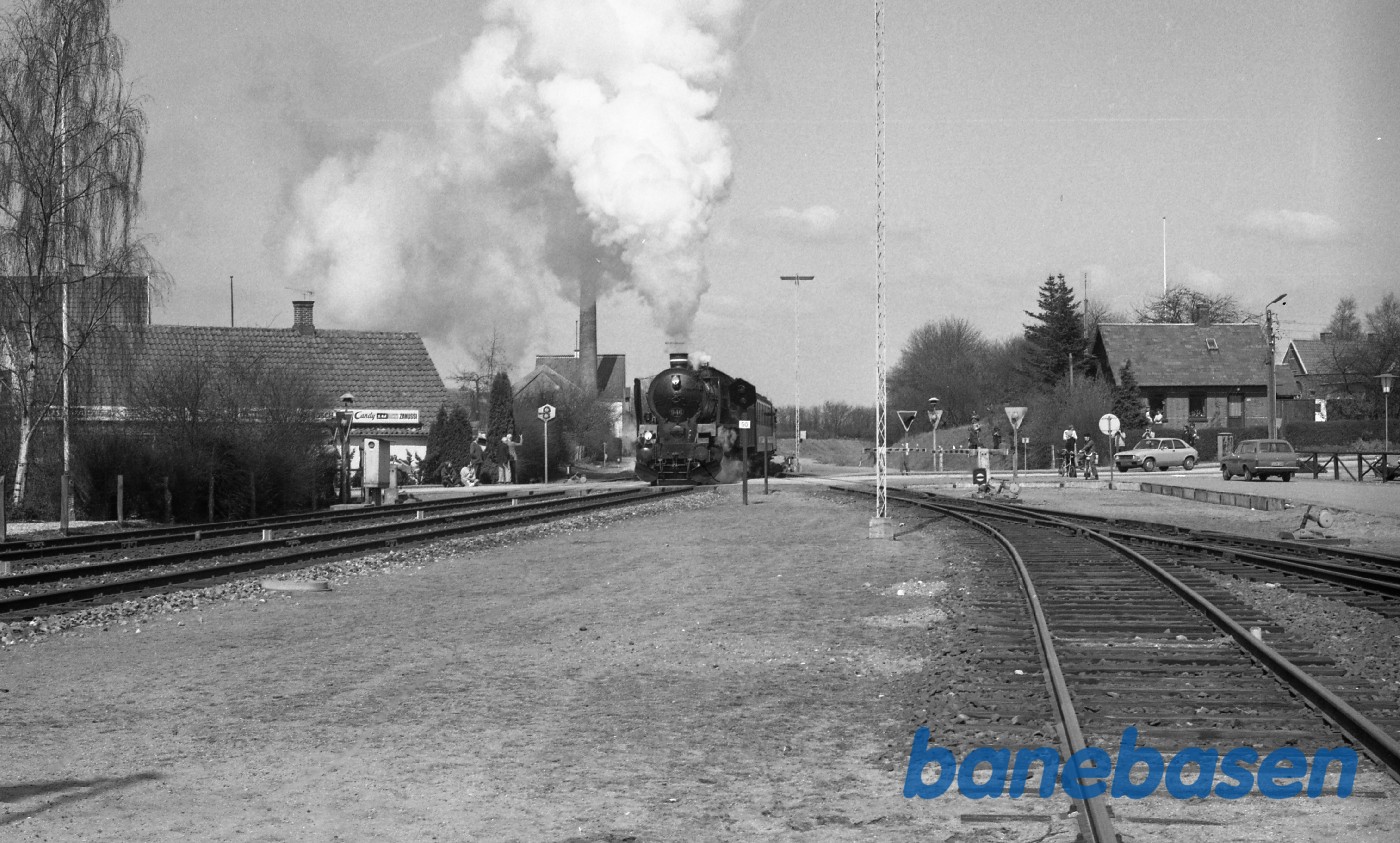 Fotostop for at tage indkørslen til Ringe Fotostop for at tage indkørslen til Ringe