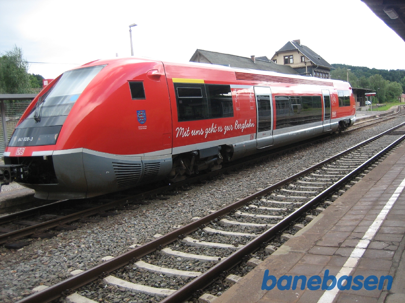 Lokaltog på station Lokaltog på station