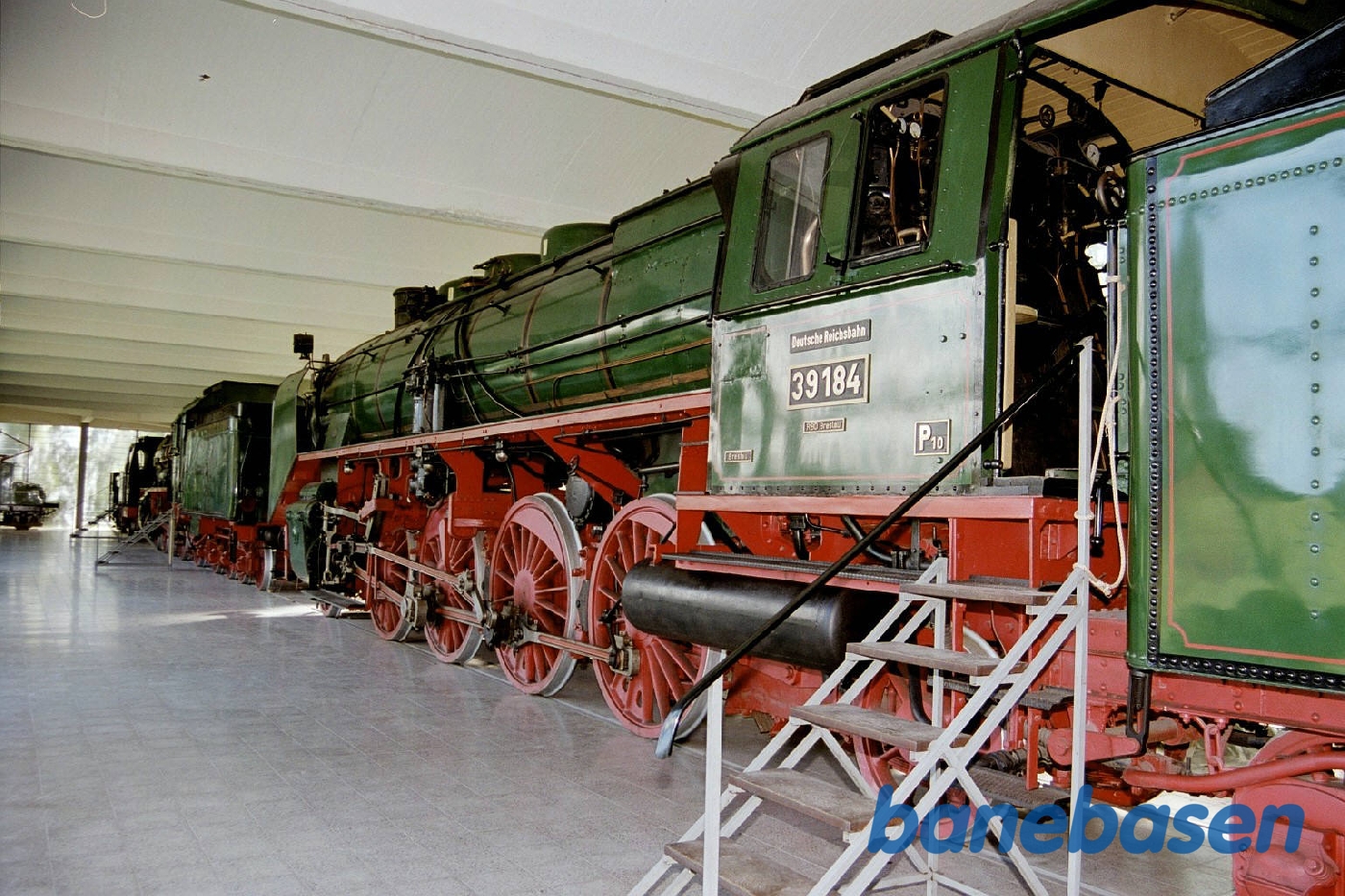 Udstillet damplokomotiv Udstillet damplokomotiv