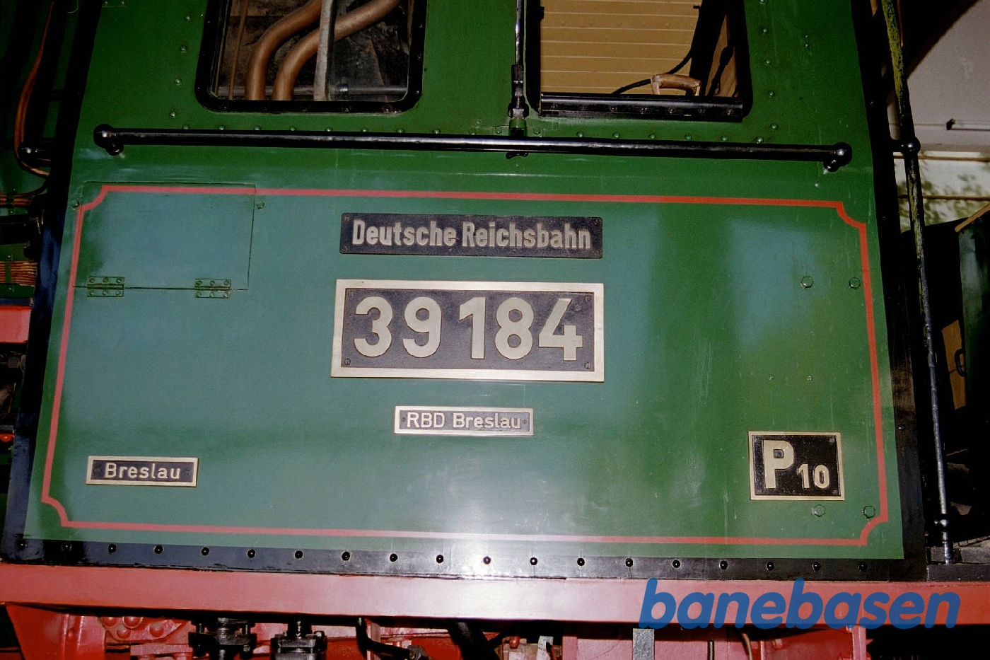 Udstillet damplokomotiv Udstillet damplokomotiv