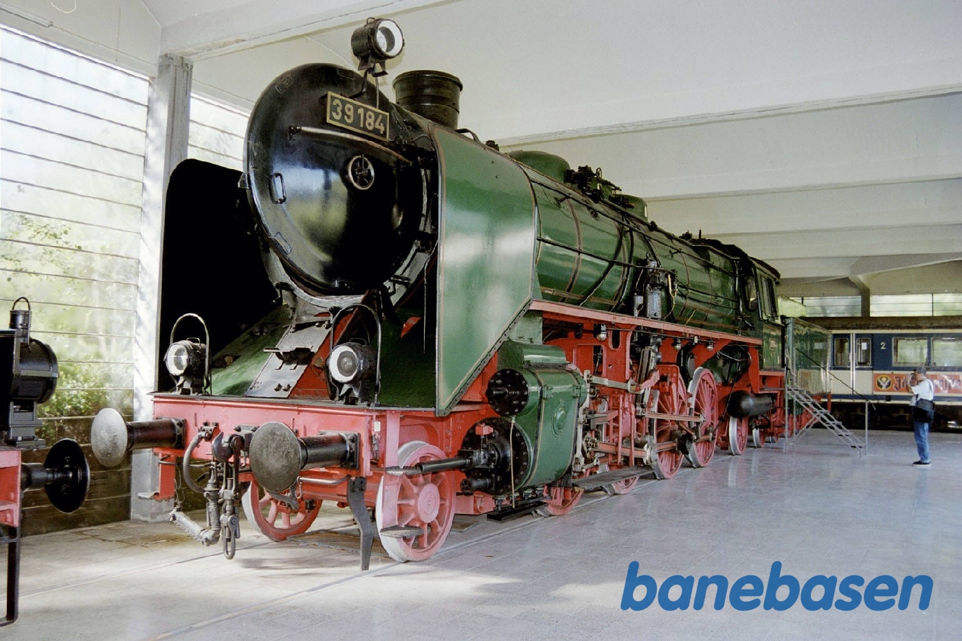 Udstillet damplokomotiv Udstillet damplokomotiv
