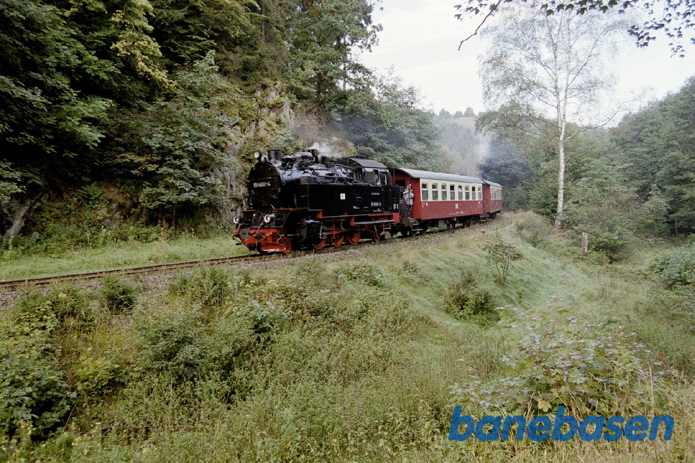Damptoget på strækningen Damptoget på strækningen