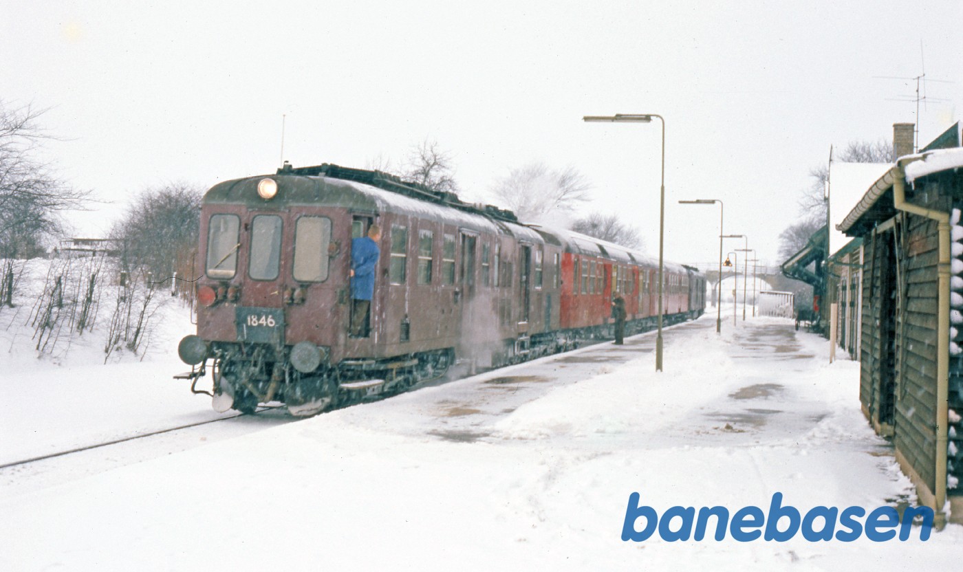 Persontog på vej mod Ballerup Persontog på vej mod Ballerup