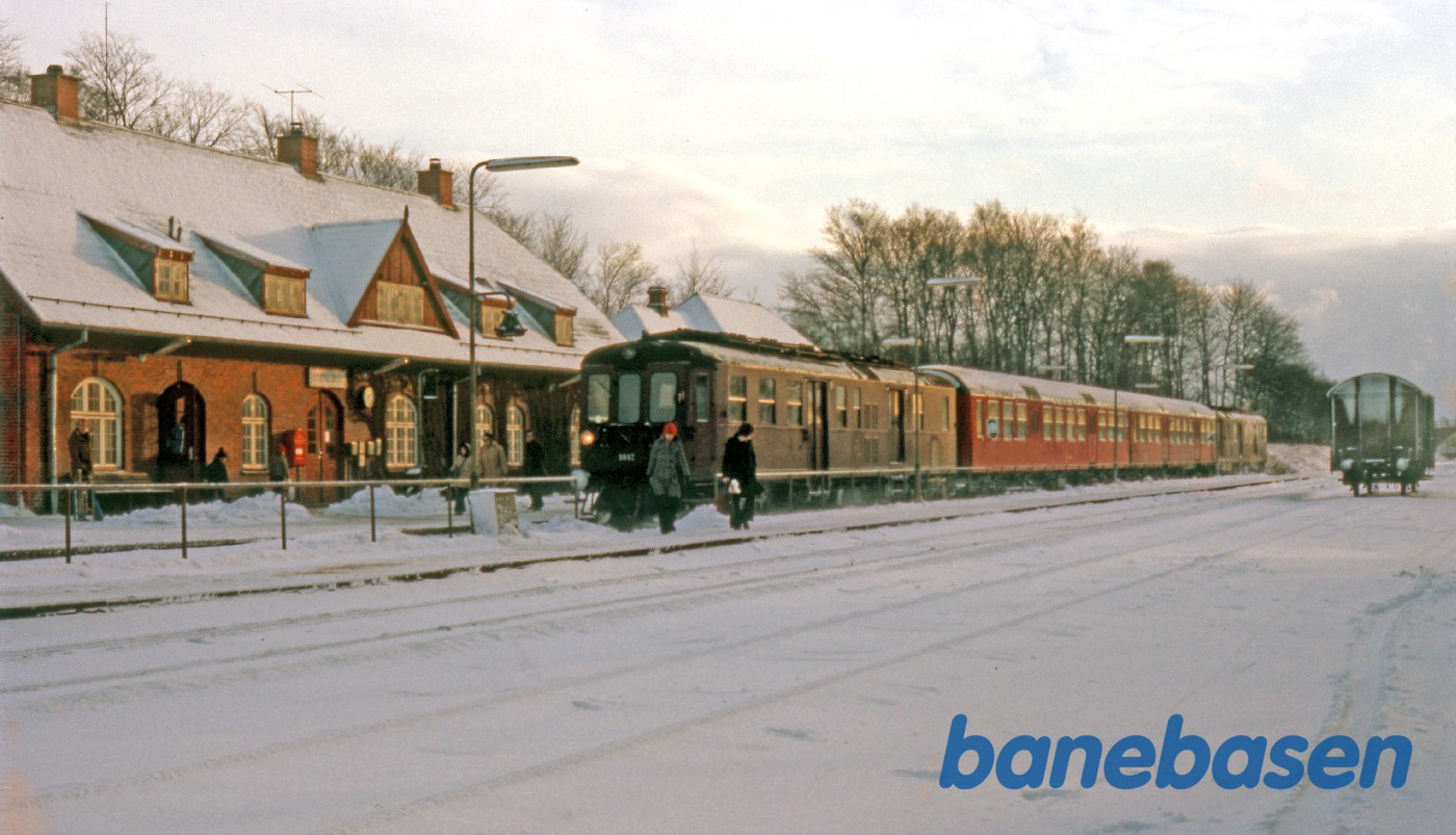 Tog ankommet til stationen fra Ballerup Tog ankommet til stationen fra Ballerup
