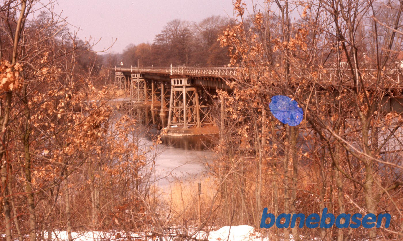 Mølleåbroen set mod nord Mølleåbroen set mod nord