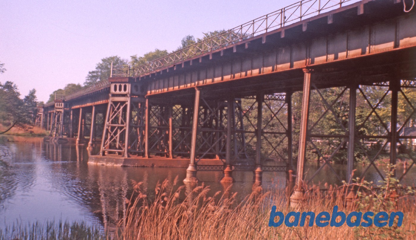 Mølleåbroen set mod nord Mølleåbroen set mod nord