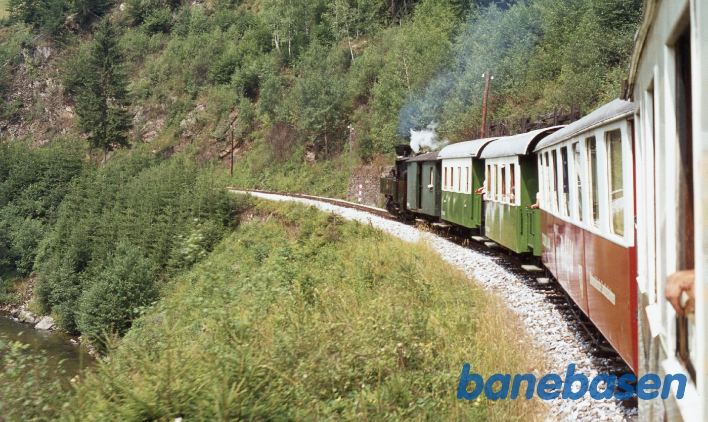 Foto frem langs toget Foto frem langs toget