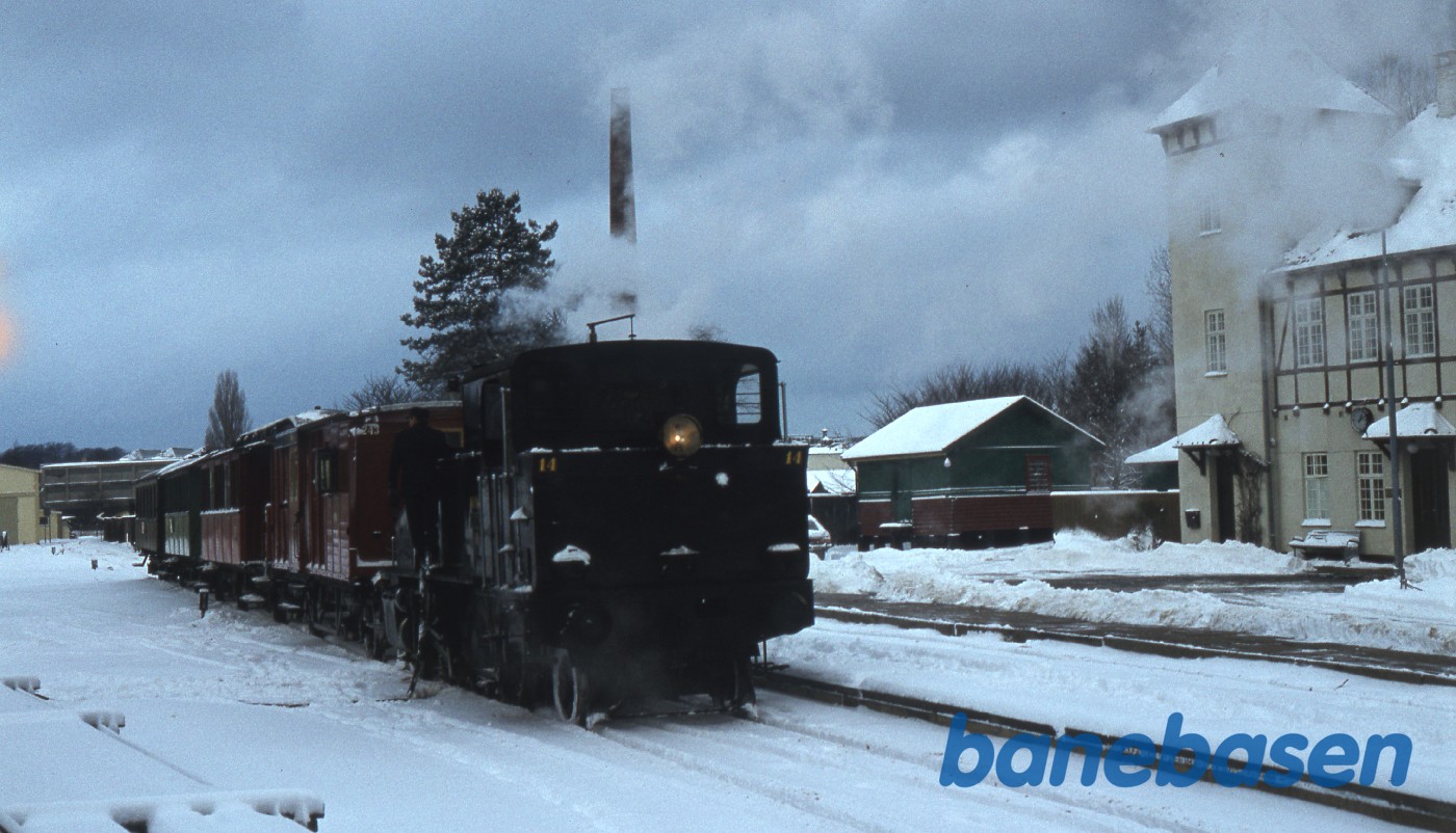Materieltoget og venter på at køre over havnen til Helsingør Materieltoget og venter på at køre over havnen til Helsingør