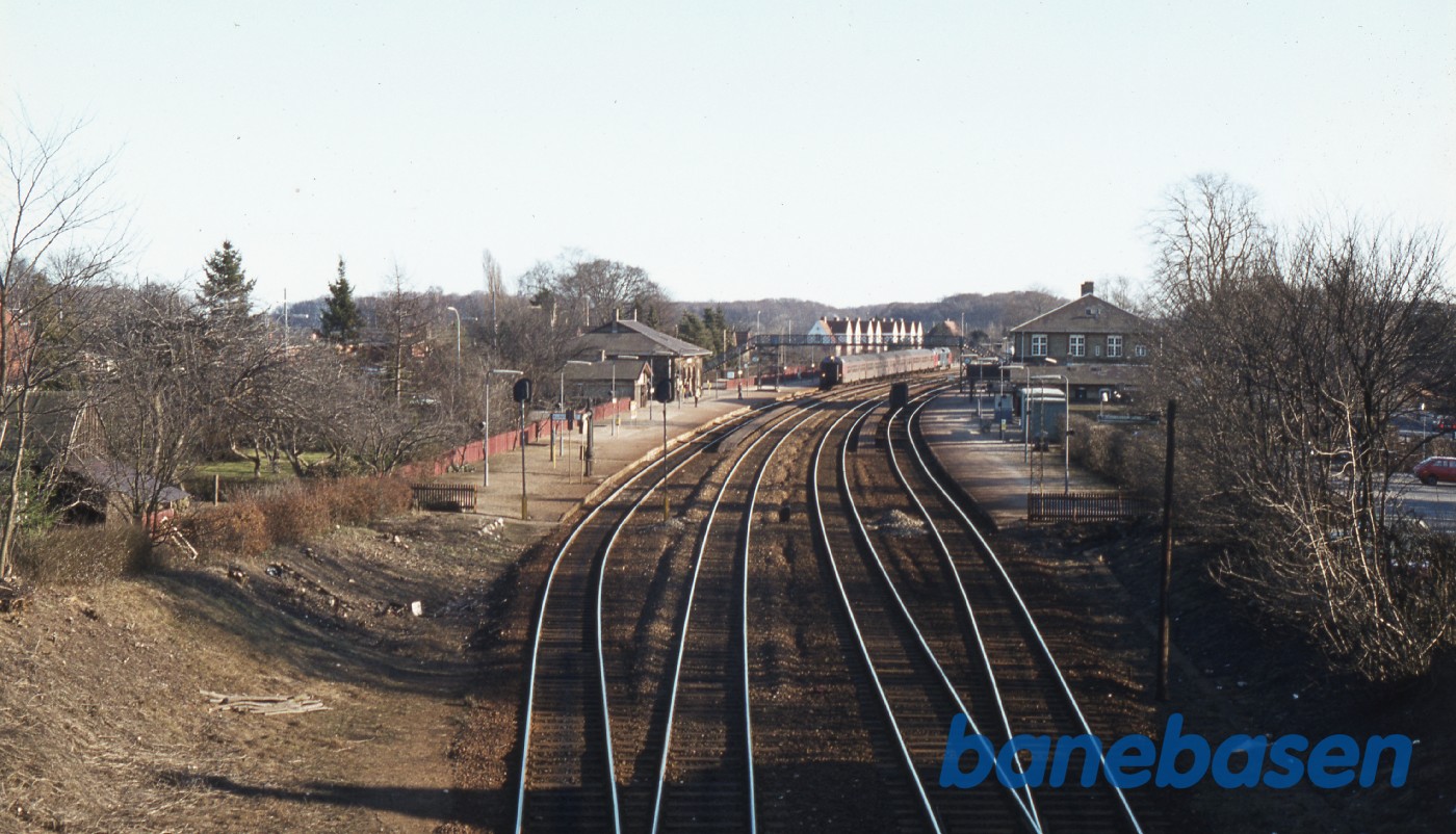 Et vue ud over stationsområdet Et vue ud over stationsområdet